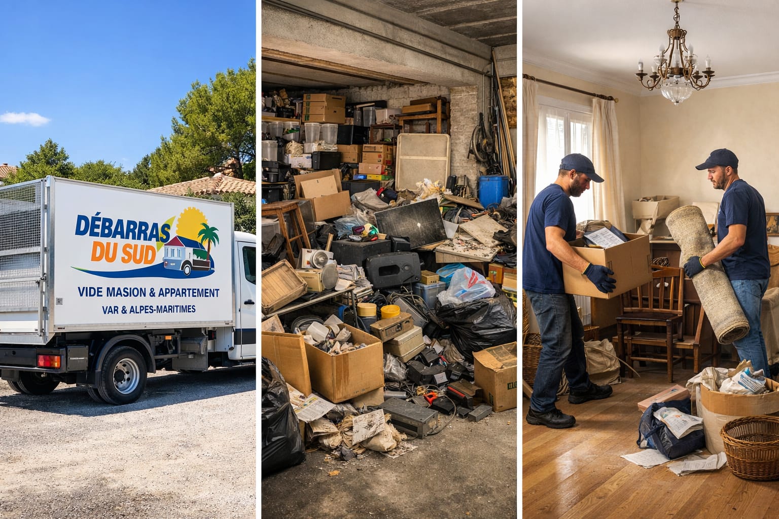 Camion Débarras du Sud – débarras de maison et appartement dans le Var et les Alpes-Maritimes